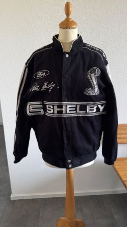 Shelby Jacke Herren schwarz mit Ford Logo Grösse S