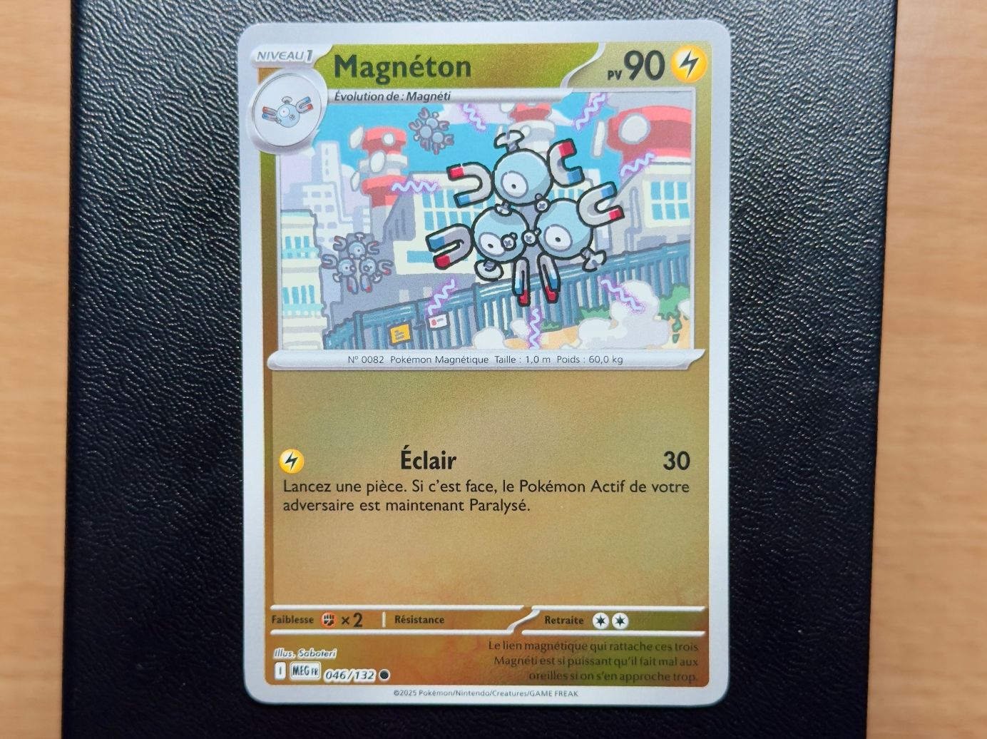 Pokémon Cartes à collectionner: Magnéton Reverse (046/132) - Méga-Évolution -ME01 - MEG FR – D'occasion à Chézard-St-Martin par Kro_Cards
