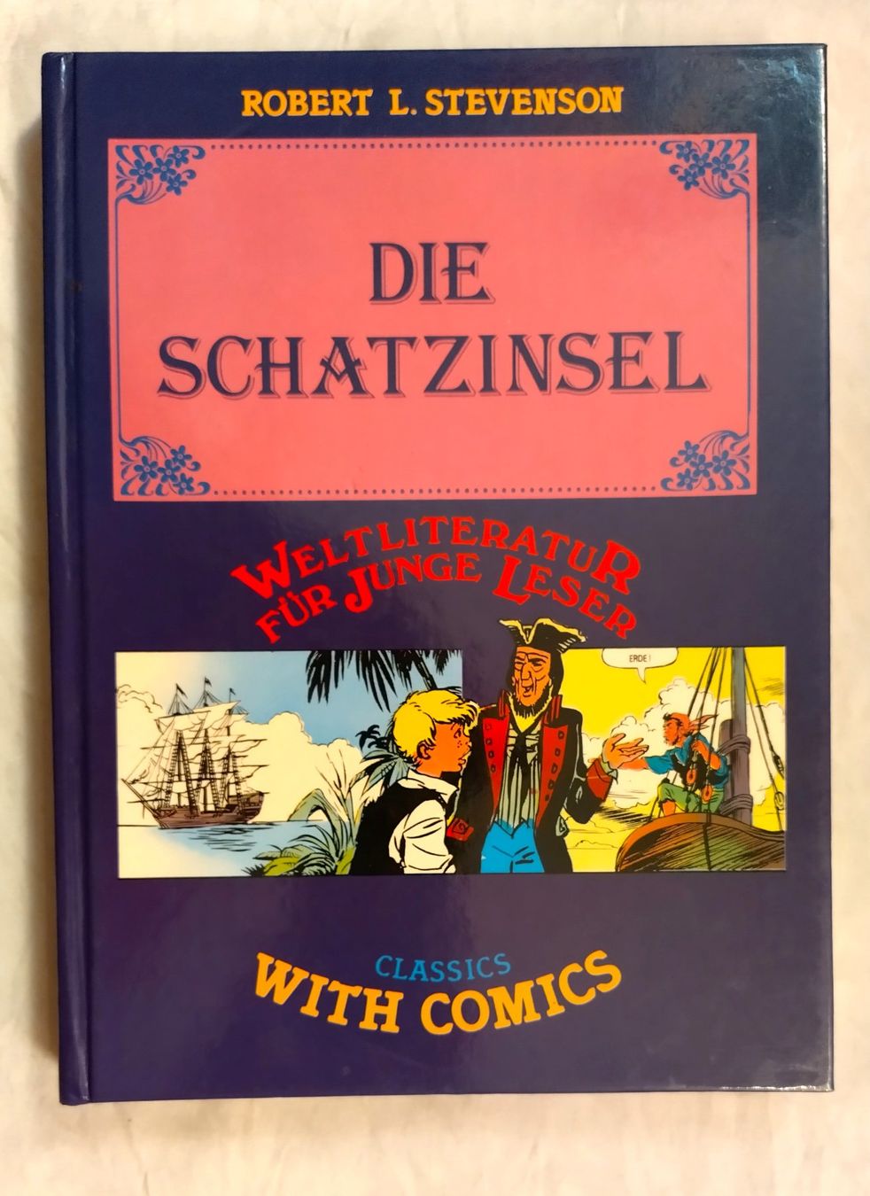 Libri: Robert L. Stevenson - Die Schatzinsel / Buch + Comic – Usato da Bellach venduto da JingleJerry
