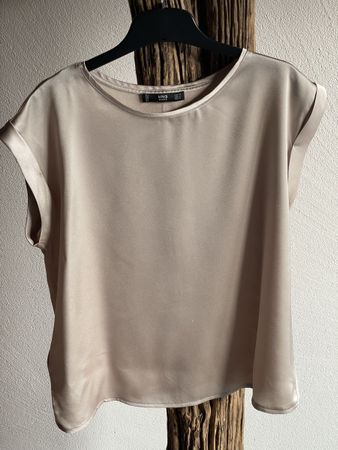 Mango T-shirt in taupe Gr. M