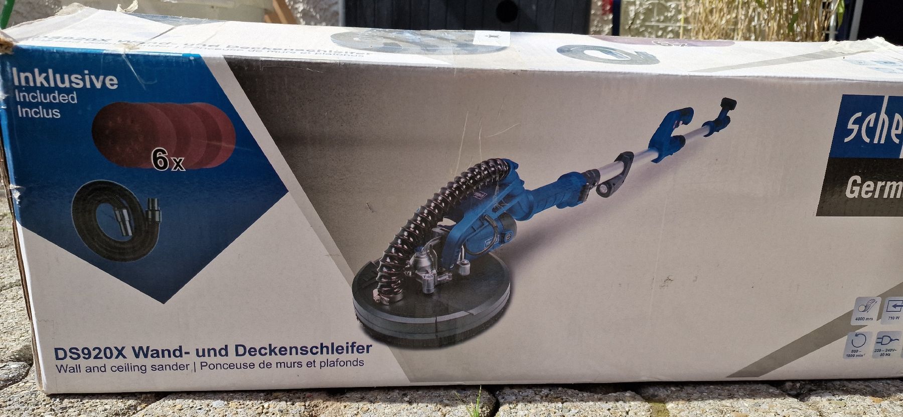 Scheppach Smerigliatrici & Lucidatrici: Scheppach DS920X Wand- und Deckenschleifer – Usato da Adligenswil venduto da Weberst