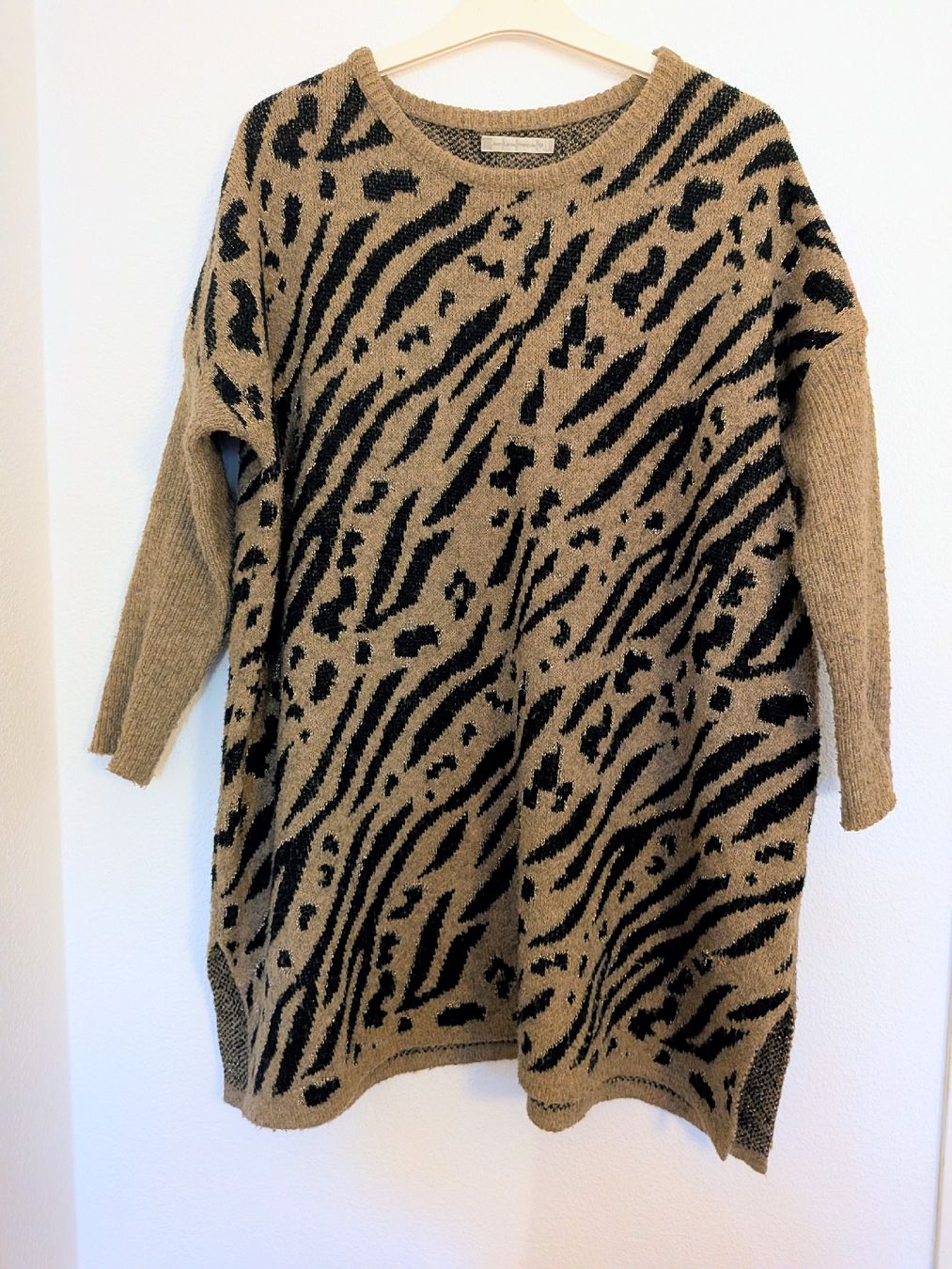 Maglioni & Felpe: Gemusterter Strickpullover mit Glitter, one size – Usato da Basel venduto da JJ.Elena