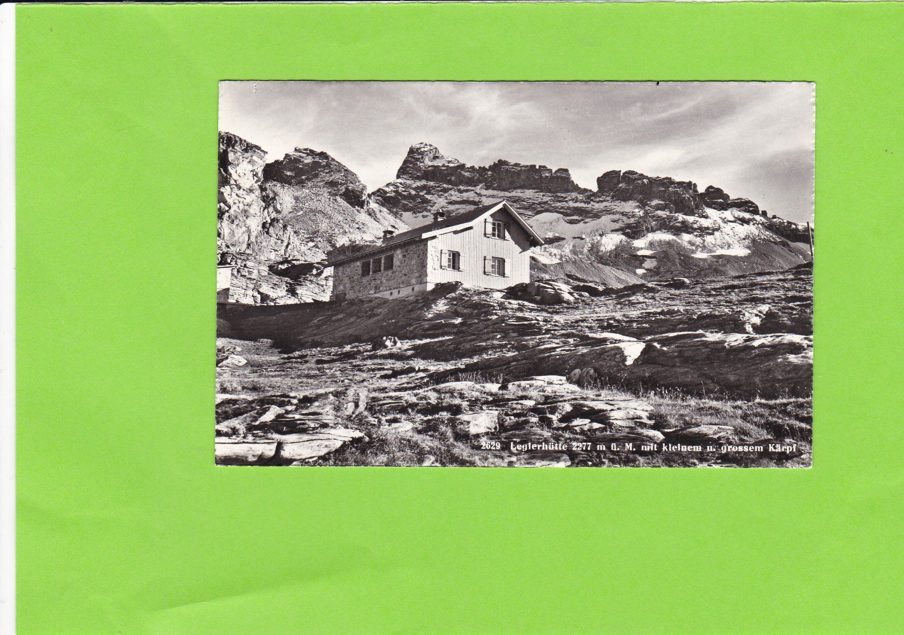 Cartoline postali: Leglerhütte – Usato da St. Peterzell venduto da neckertal