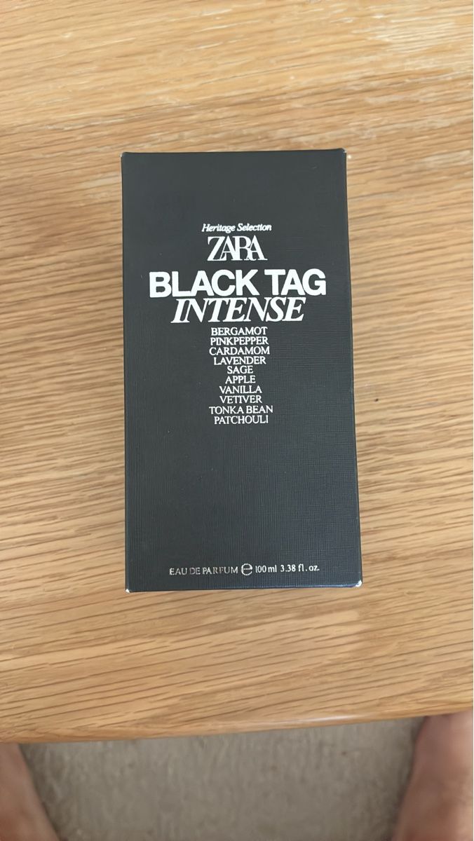 Zara Profumi & Eau de Toilette: ZARA BLACK TAG INTENSE Eau de Parfum 100ml neu – Nuovo e nell'imballaggio originale da Dürnten venduto da had0.