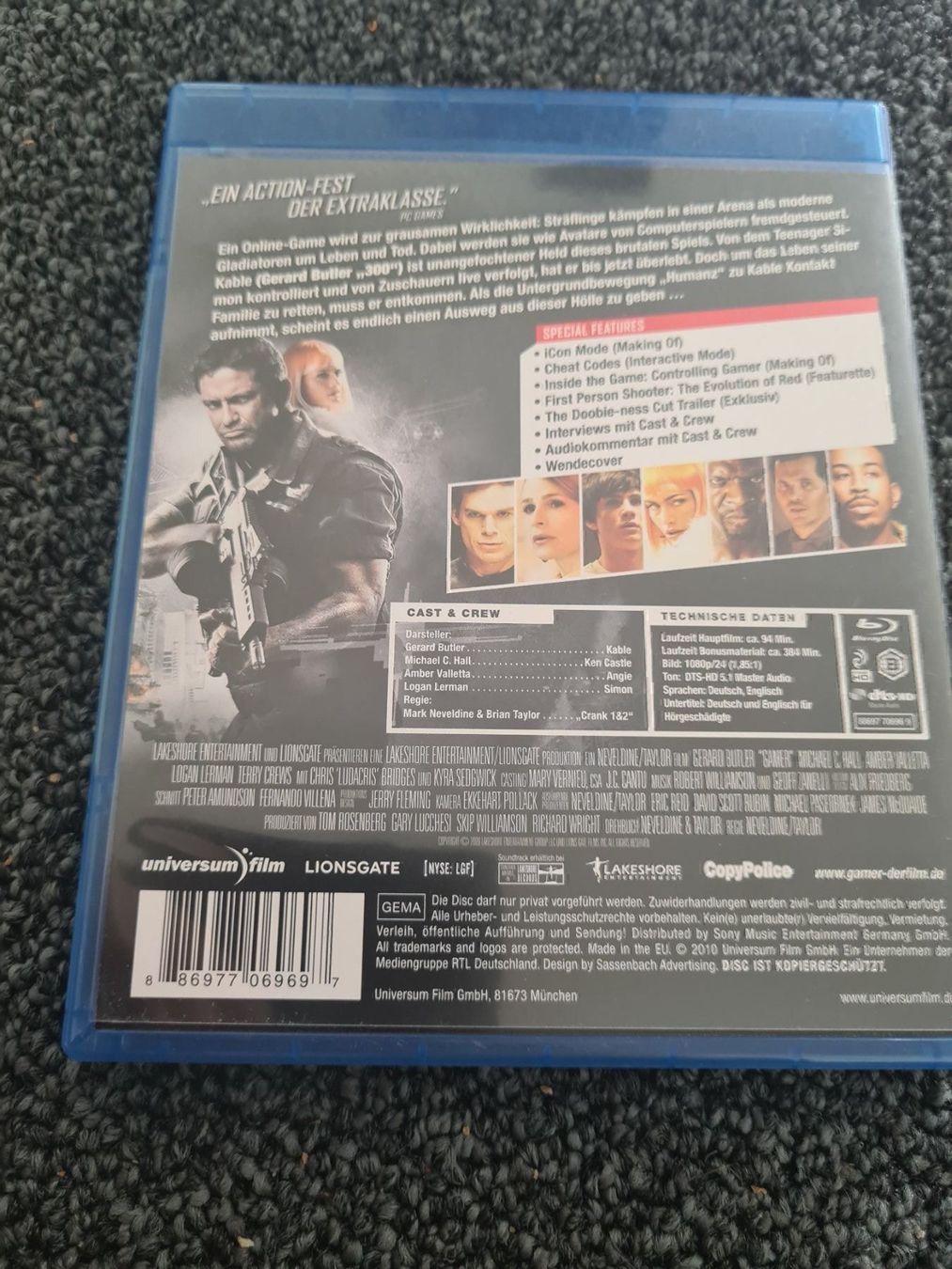 Tutti i DVDs: GAMER – Usato da Ruswil venduto da jan_bxl5 1