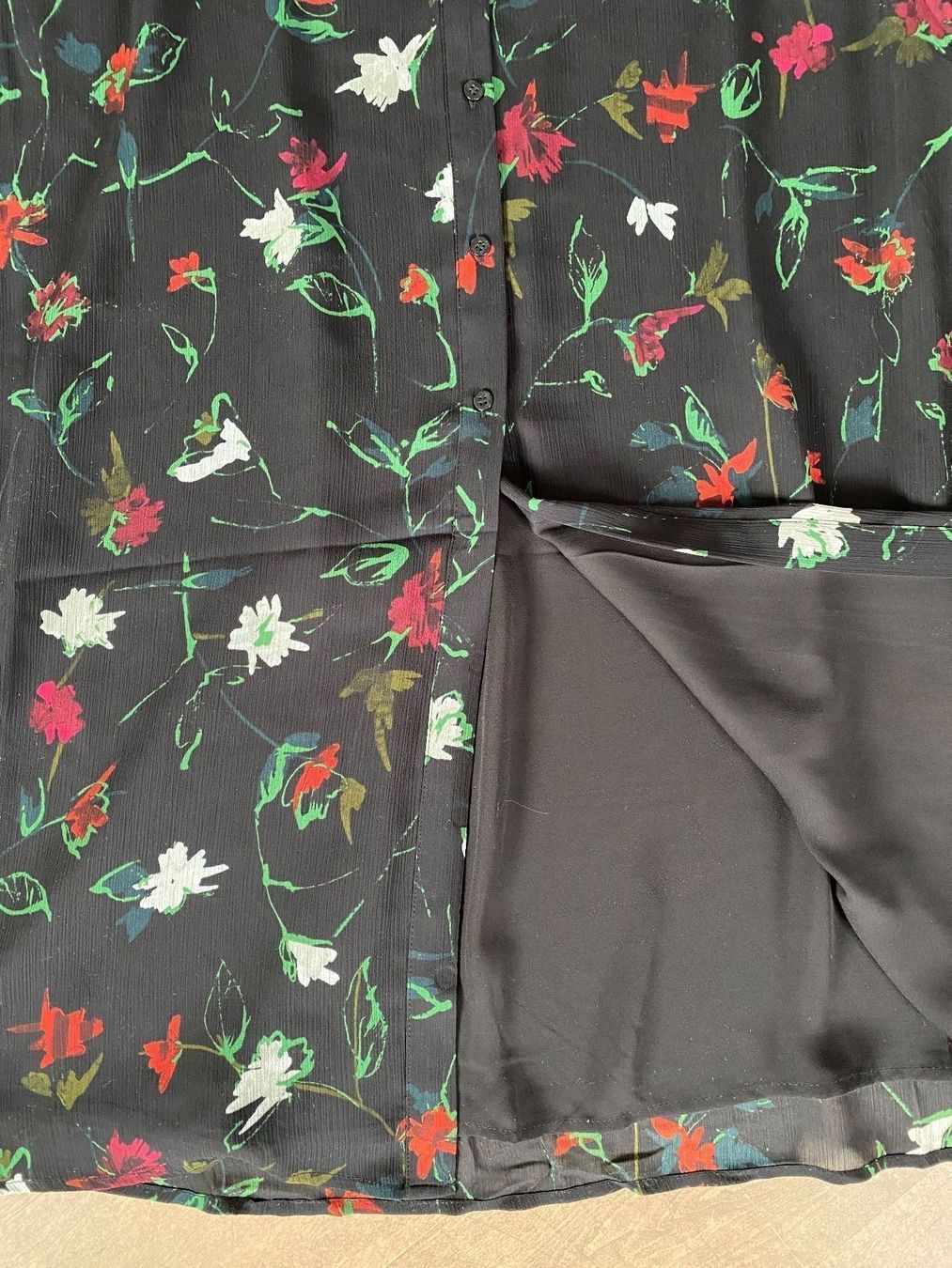 Esprit Vestiti: ESPRIT - langärmliges Hemdkleid – Nuovo (secondo la descrizione) da Meilen venduto da kleisi01 5