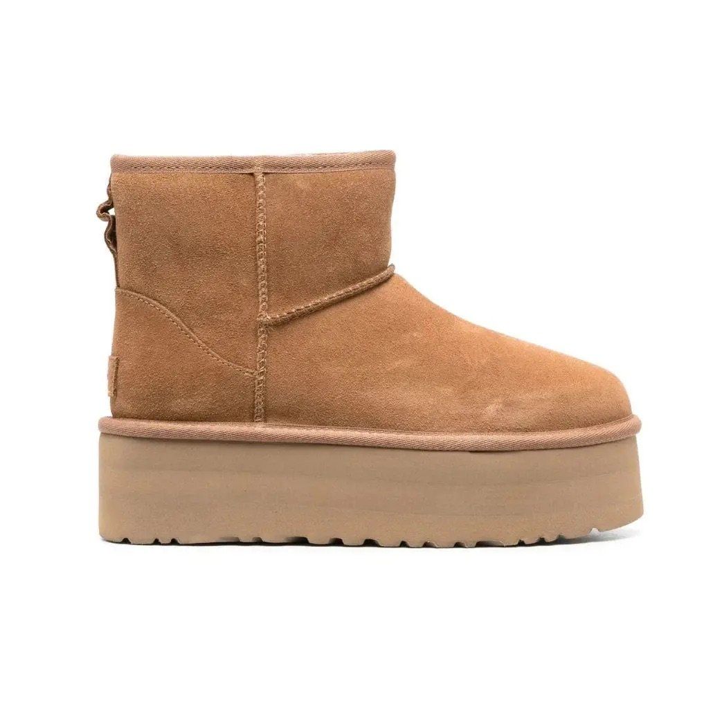 Ugg Scarpe da donna: UGG Classic Mini Platform Boot Chestnut EU 39 – Nuovo e nell'imballaggio originale da Erlinsbach venduto da sasneakers