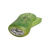 Handdruck-Taschenlampe, grün