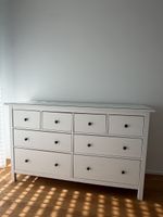 IKEA Hemnes Kommode weiss mit Glasplatte guter Zustand