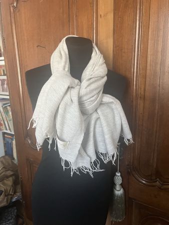Sciarpa grigio chiaro