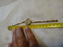 DECO ANTIK DAMEN UHR,HANDAUFZEUG,GLASSWEG.NO WORK-