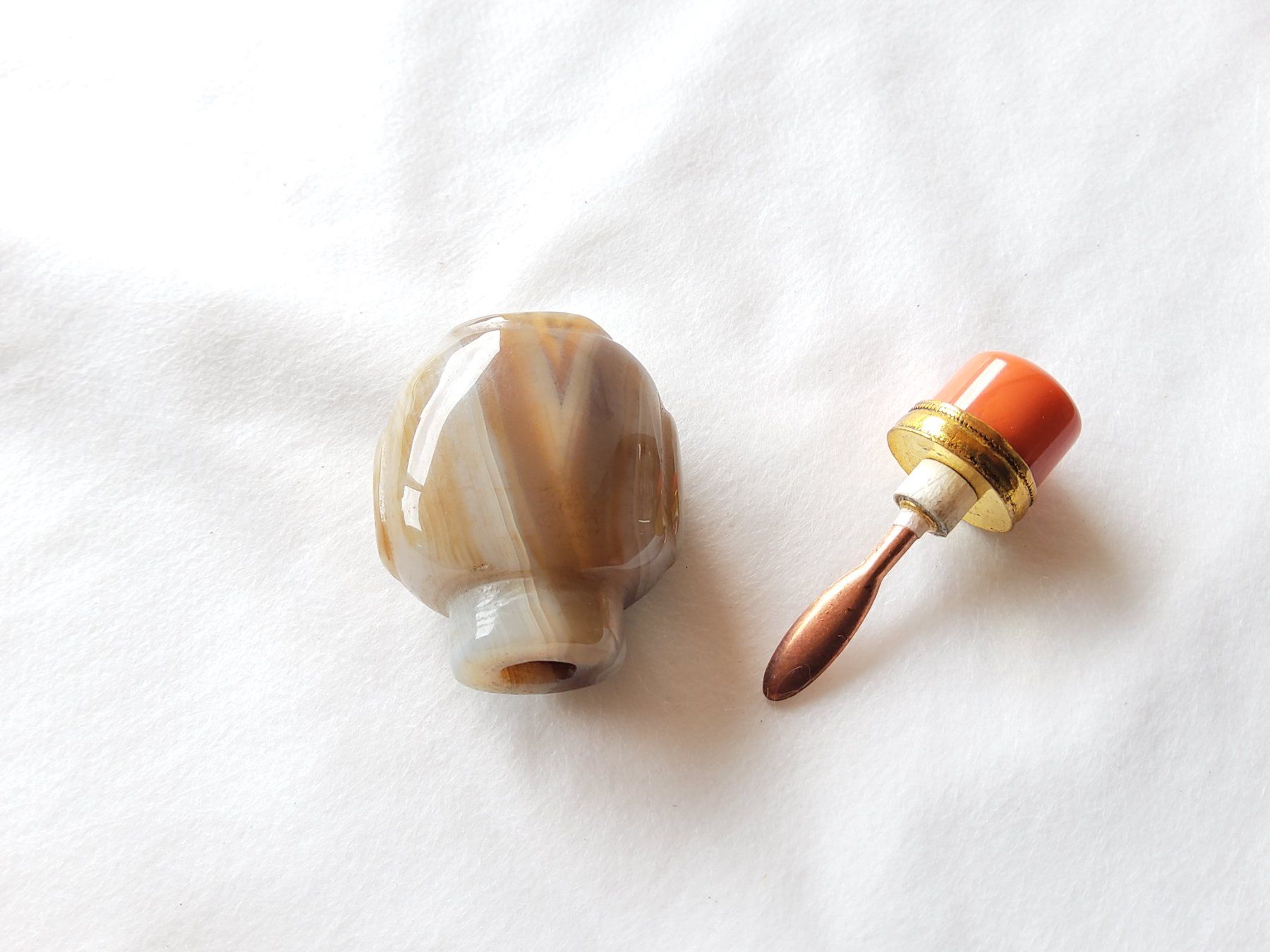 Altri Prodotti per fumatori: Tabatière vintage en agate – Usato da Malleray venduto da Broc-antique 4