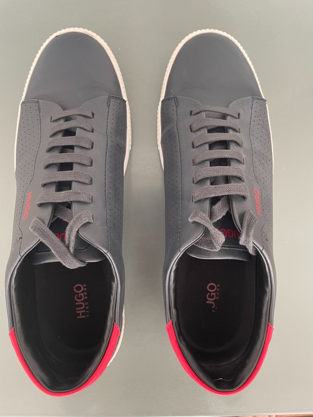Hugo Boss Chaussures hommes: Hugo Boss Zero_Tenn_nals Trainers Dark Blue EU42 – D'occasion à Zürich par ger_p6mz 4