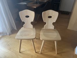 Stabelle, 2er Set, Eiche, sehr guter Zustand