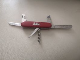 Vintage Victorinox Sackmesser BBC Brown Boveri Rot Selten!