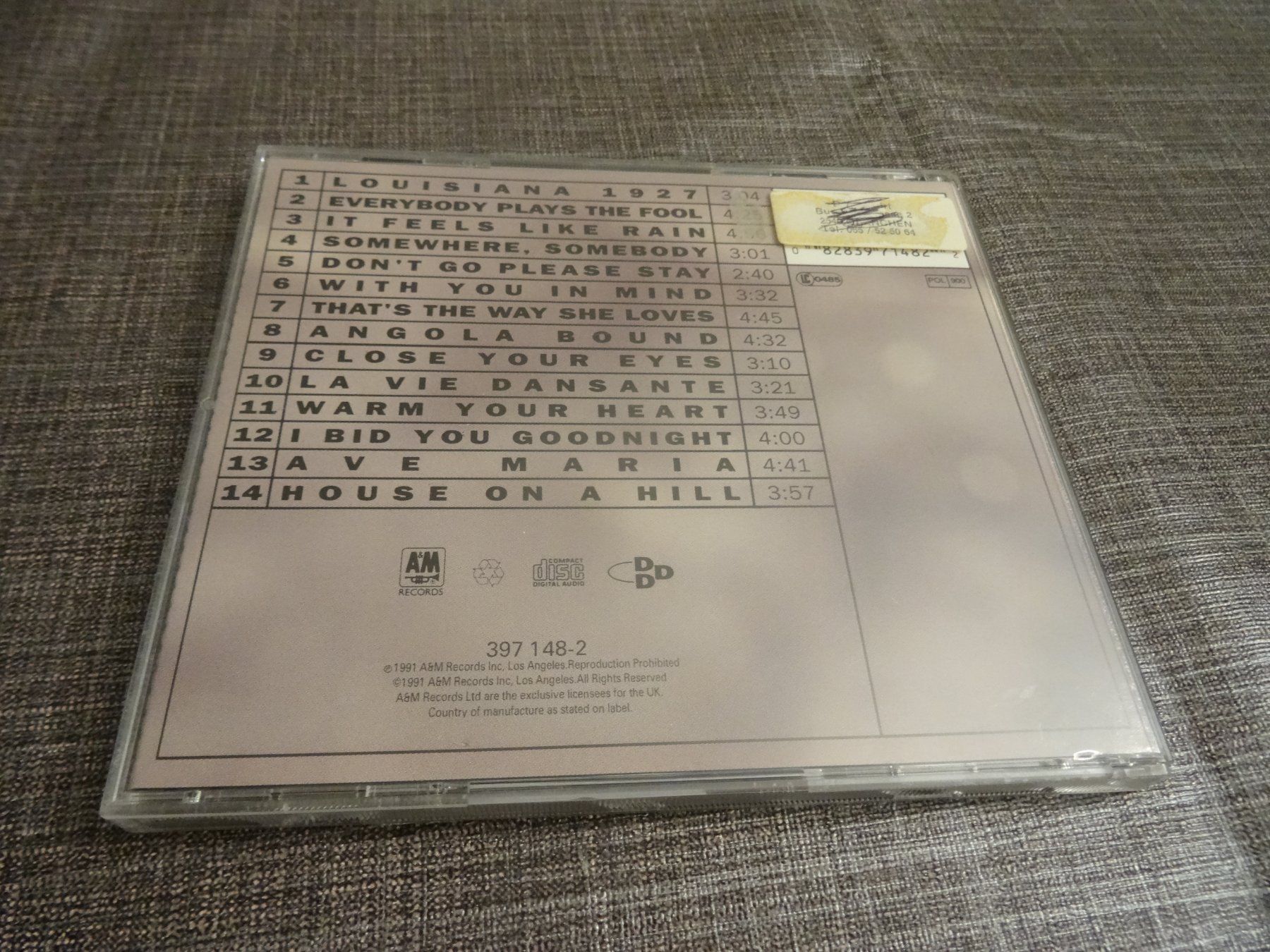 CD: Aaron Neville - Warm Your Heart - CD - – Usato da Olten venduto da Disc-Ausverkauf 1