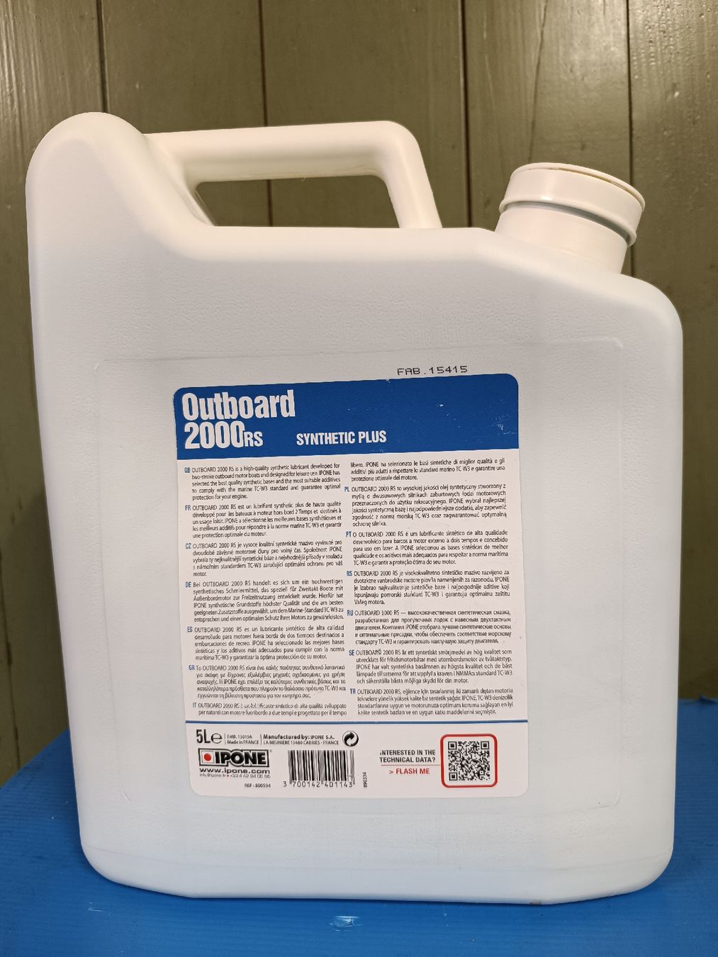 Oli & Additivi: Huile biodégradable moteur 2 temps Outboard Ipone – Nuovo e nell'imballaggio originale da Cossonay-Ville venduto da Aryann34 1