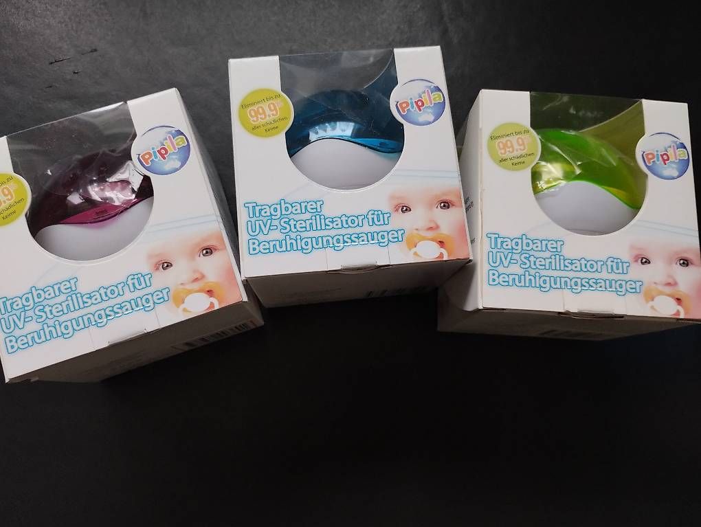 Pasti del neonato: Tragbarere Nugi Sterilisator – Nuovo e nell'imballaggio originale da Frümsen venduto da sweetkirsch