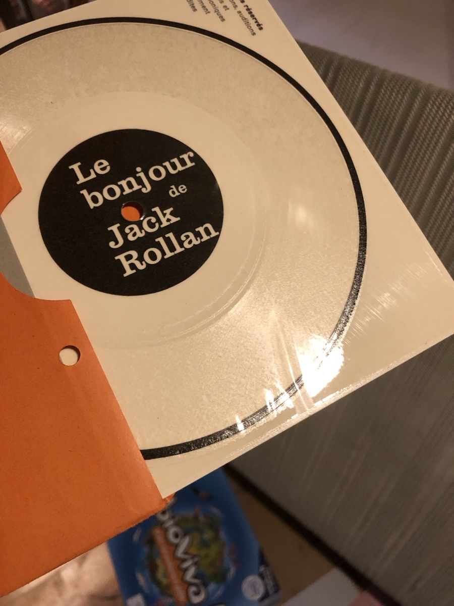 Vinyles: Disque Le bonjour de Jack Rollan – D'occasion à Grangettes-Romont par Guillaumegrangettes 6