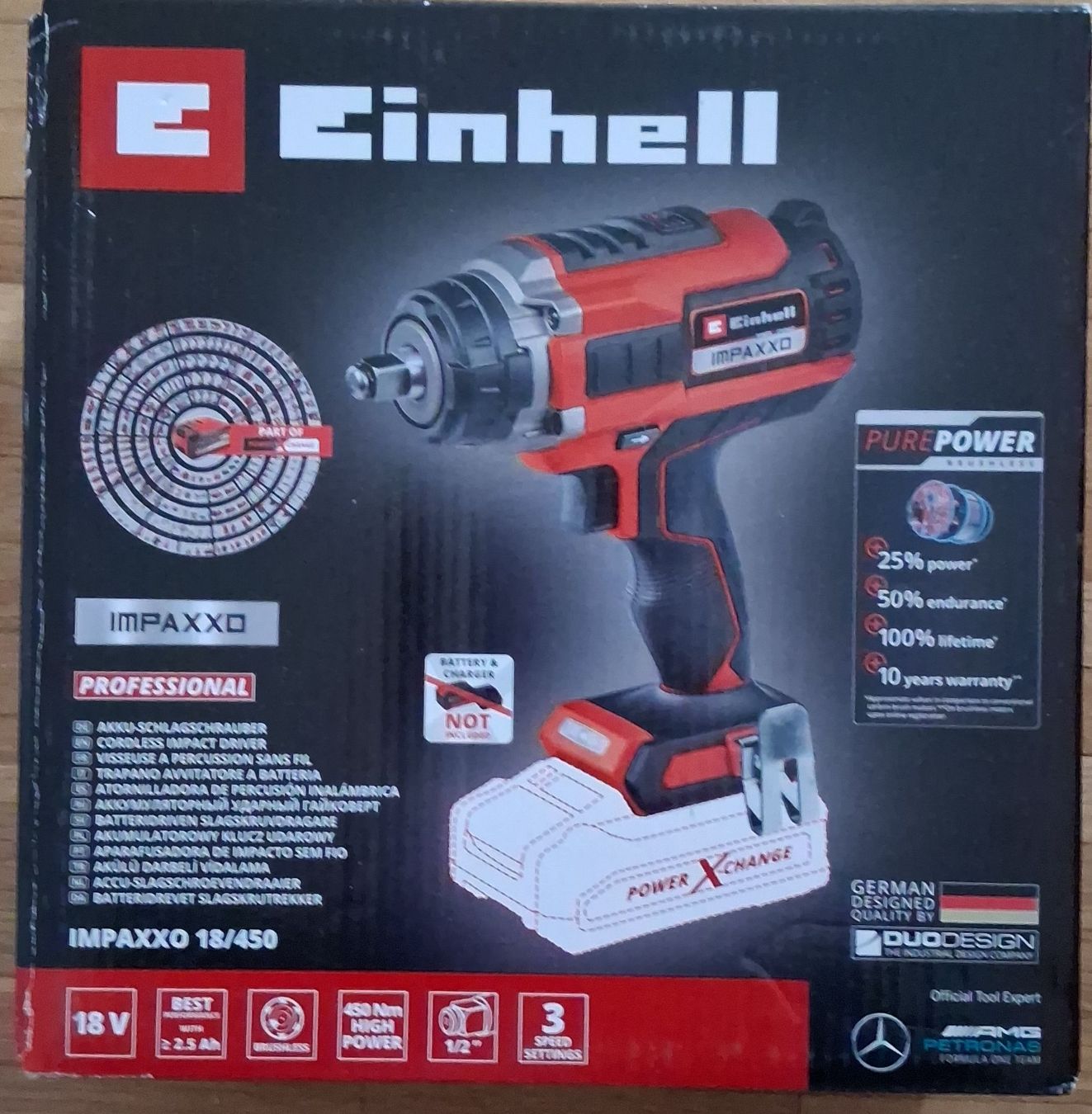 Einhell Tutti gli attrezzi: Avvitatore a impulsi Einhell IMPAXXO 18/450 - Nuovo! – Nuovo e nell'imballaggio originale da Jona venduto da api_sdn2