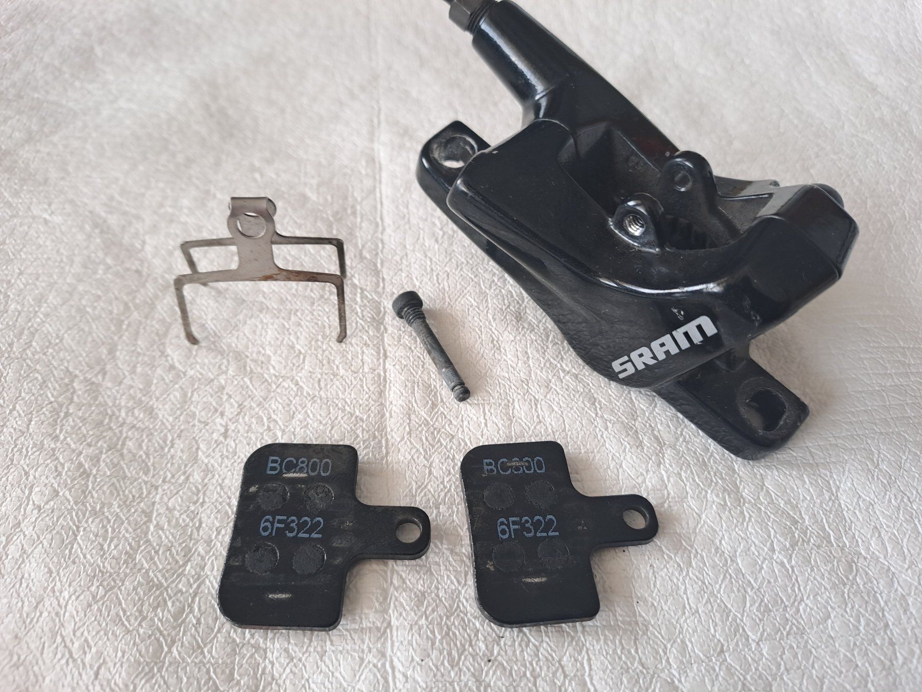 Sram Ersatzteile: SRAM Level T Scheibenbremse 180mm Centerline Disc – komplett – Gebraucht aus Hedingen von ang_6hch 7