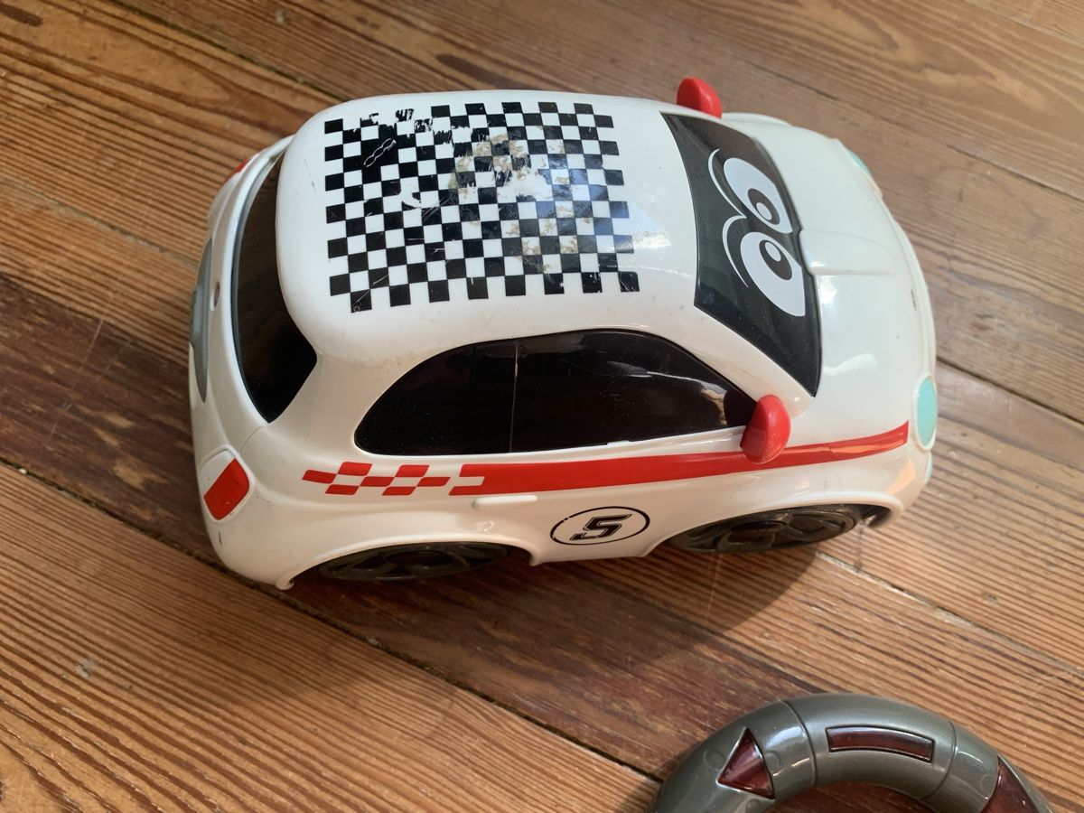 Chicco Veicoli per bambini: Chicco Fiat 500 voiture 🚗 🇮🇹 télécommandée – Usato da Montpreveyres venduto da Maleagant 2
