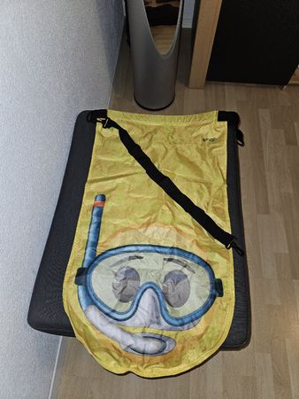 Sac de plage enfants motif plongeur, amusant
