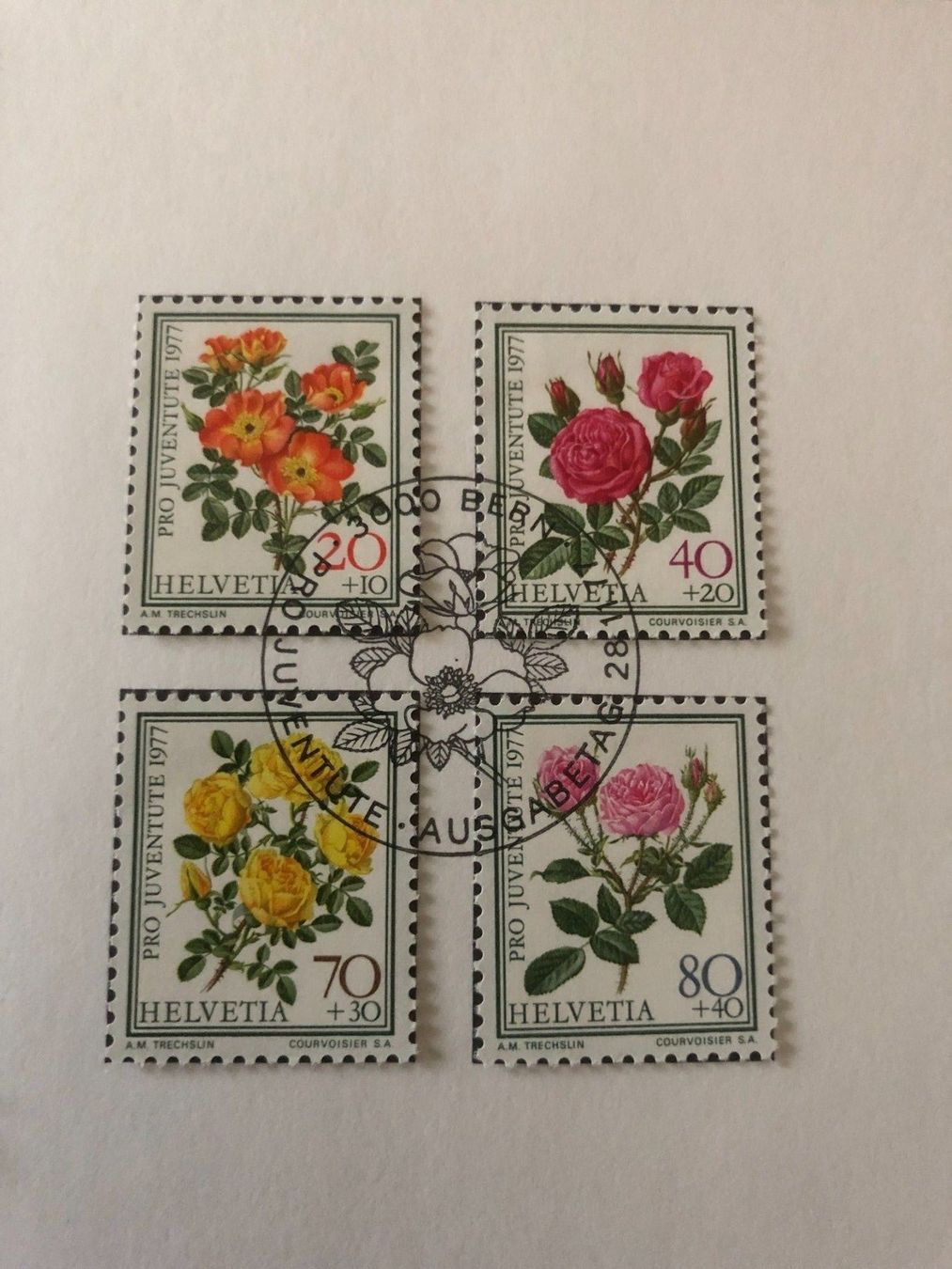 Tutti i francobolli: PTT-Heftchen "Pro Juventute 1977" FDC Bern 28.11.1977 – Nuovo (secondo la descrizione) da Landquart venduto da interesse63 3
