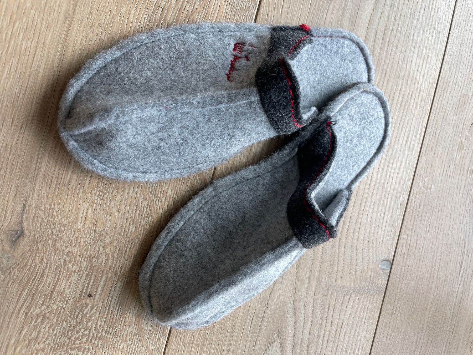 Scarpe da uomo: Luis Trenkel felt slippers – Nuovo e nell'imballaggio originale da Oberwil b. Zug venduto da Morganvob 1