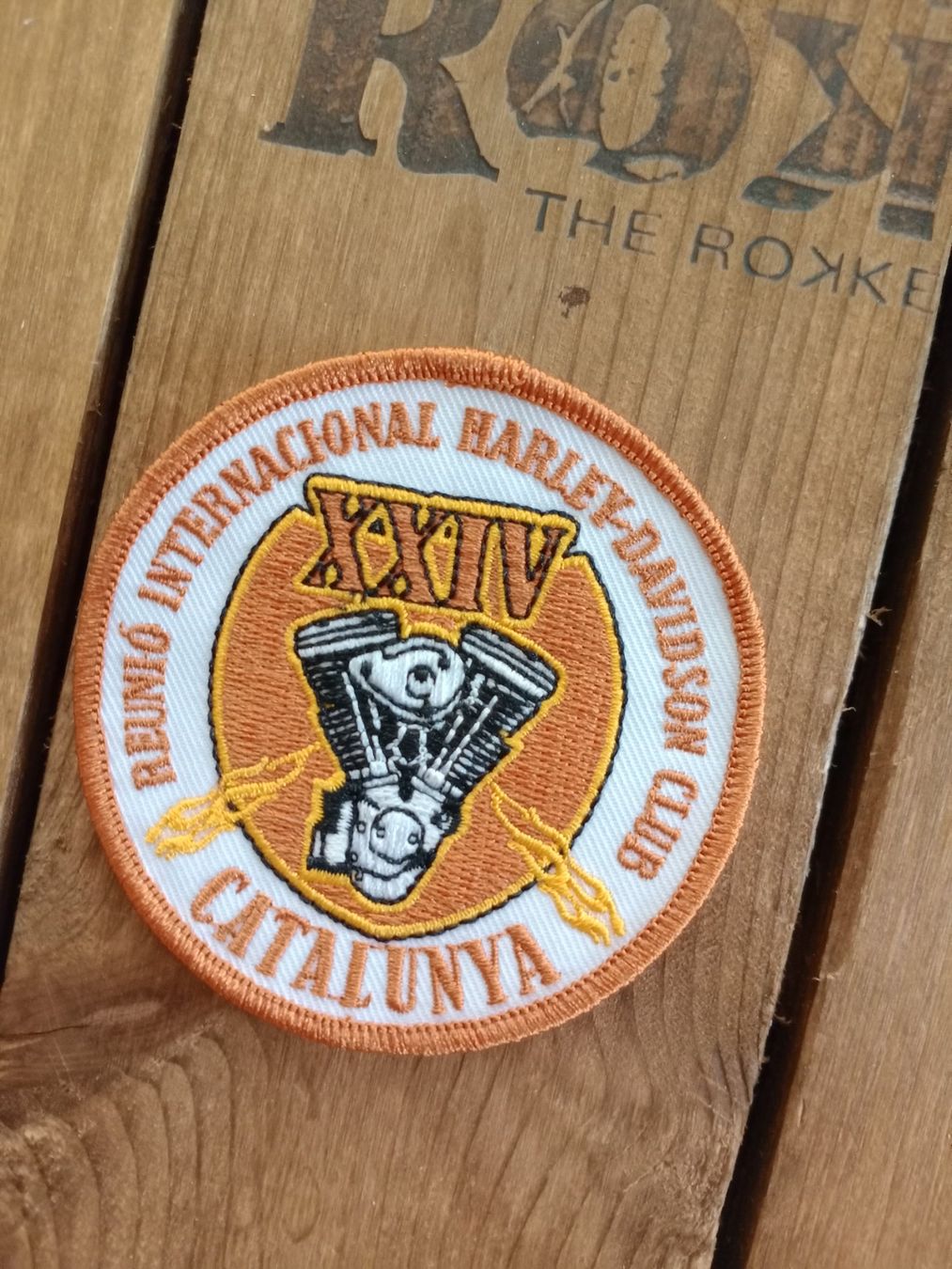 Harley-Davidson Toppe: Harley-Davidson Patch,Top Zustand,Reunion Internacional 59 – Nuovo (secondo la descrizione) da Waldenburg venduto da Wild_Thing_II