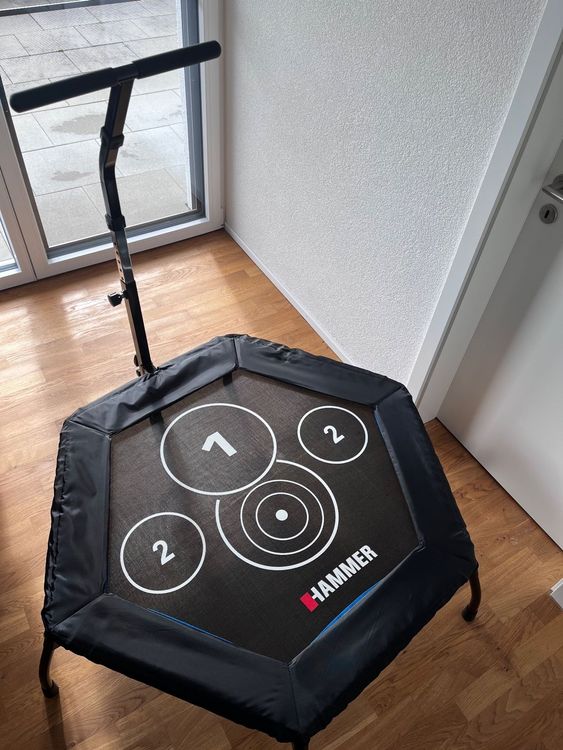 HAMMER Fitnesstrampolin Cross Jump (98 cm) Kaufen auf Ricardo
