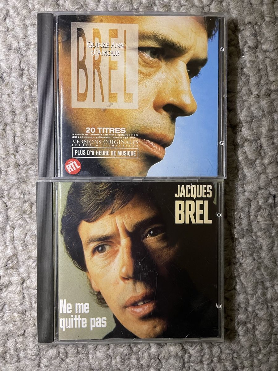 CDs: 2x Jacques Brel – Gebraucht aus Reinach AG von trigger7811