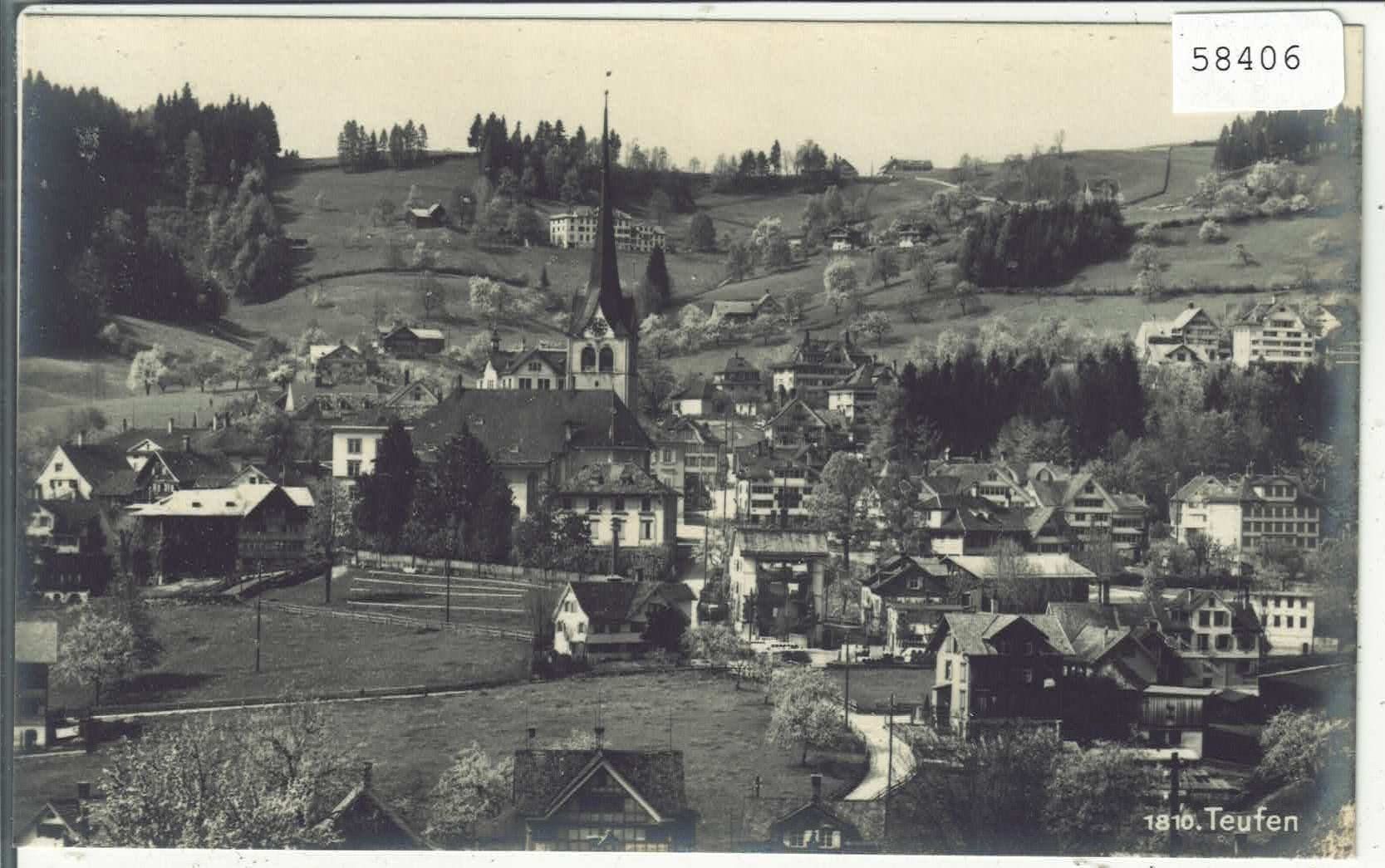 Cartoline postali: Teufen - Generalansicht – Usato da Ettingen venduto da Kartenplanet
