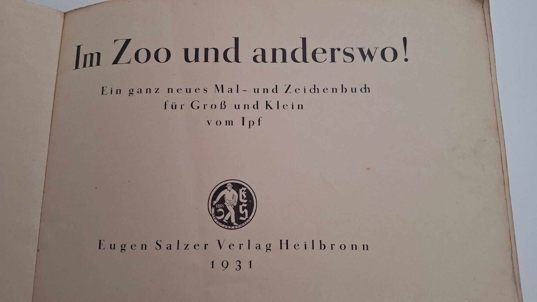Bücher: Malbuch: Im Zoo und anderswo! – Gebraucht aus Muttenz von Biniruf 1