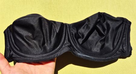BH 80B TRÄGELOS SCHWARZ IM MANOR GEKAUFT,  TOP ZU KLEID
