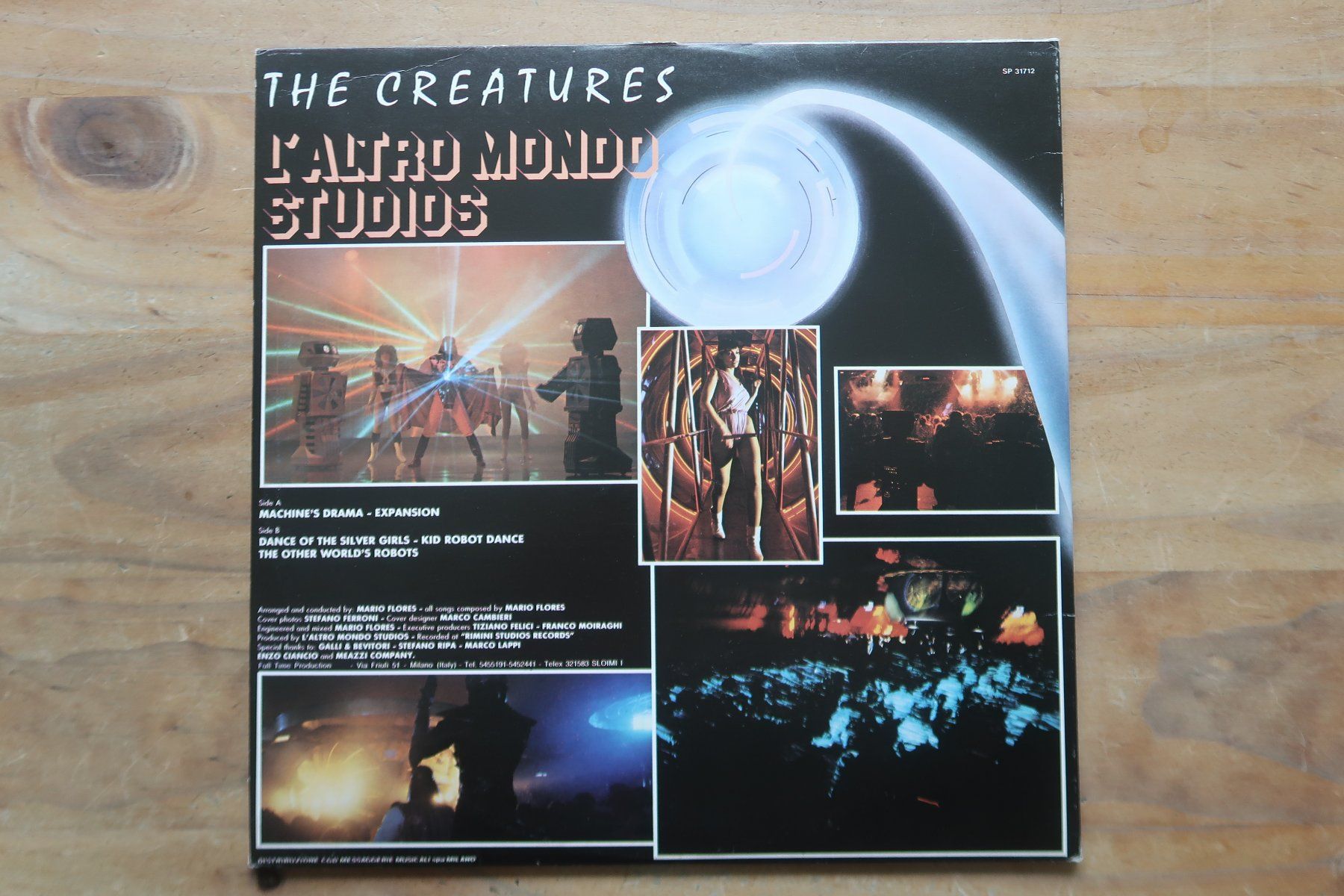 Dischi in vinile: THE CREATURES - L'ALTRO MONDO STUDIOS - VINYL LP – Usato da Basel venduto da Patiscat 1