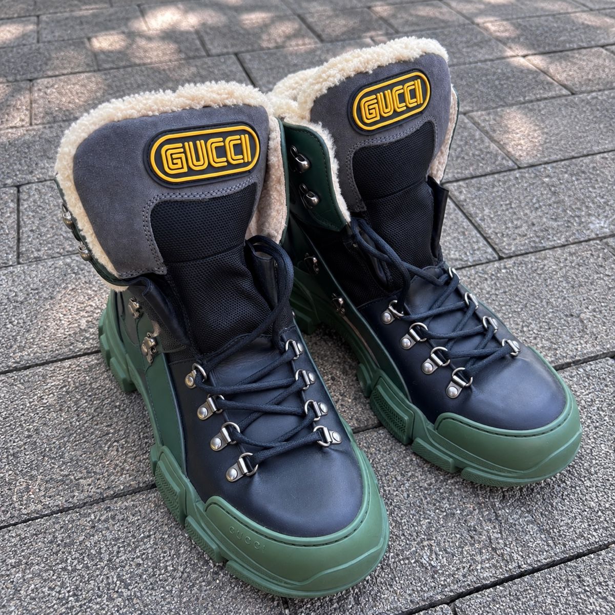 Gucci Herrenschuhe: *NEU*GUCCI Flashtrek High-top Sneaker – Neu und originalverpackt aus Lenzburg von Genkidama