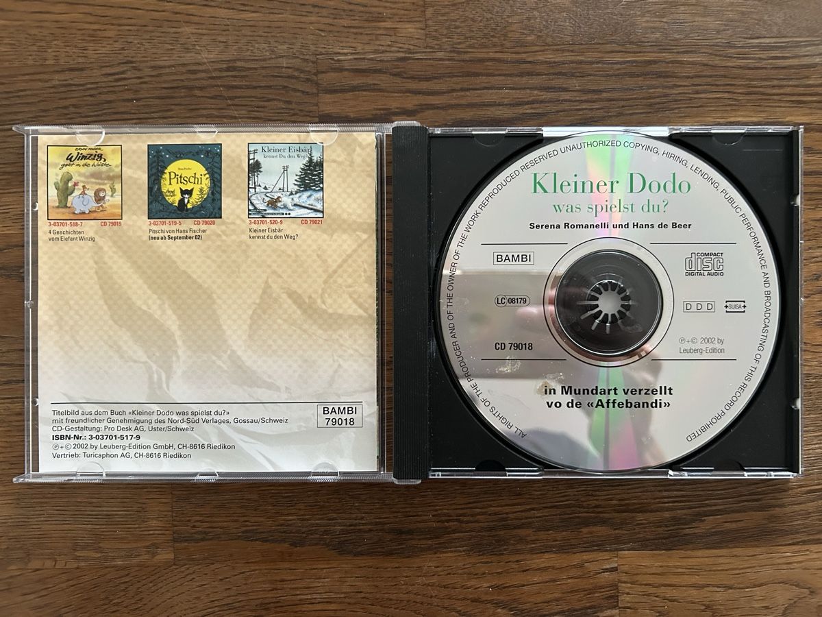 CD: Kleiner Dodo was spielst du CD  – Usato da Wolhusen venduto da eve_m6cg 1