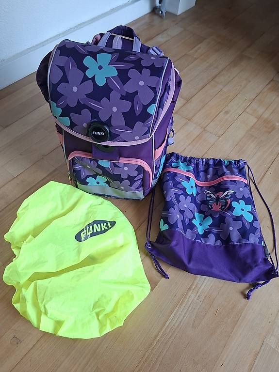 Kindertaschen: FUNKI Schulthek violett – Gebraucht aus Frauenfeld von liljenny