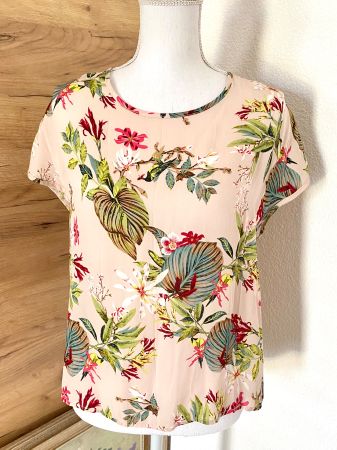 Hübsches Blusentop (Top, Shirt) von NILE, Gr. S, Viskose NEU