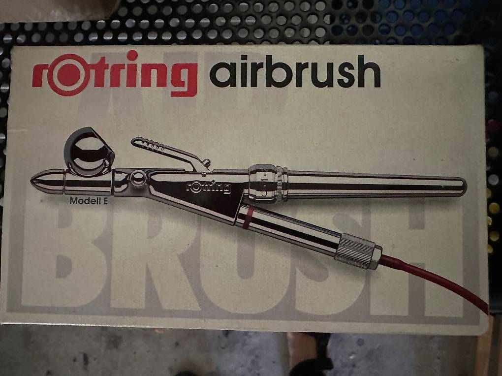 Kompressoren: Airbrush + Kompressor + Anleitungsbuch – Gebraucht aus Meilen von gsc_qg5k