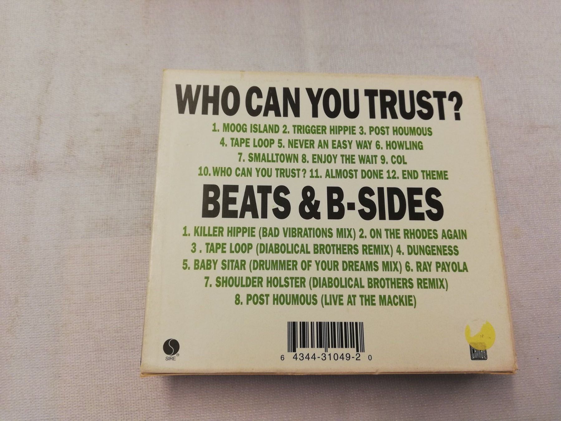 CD: MORCHEEBA - WHO CAN YOU TRUST? / BEATS & B-SIDES – Usato da Bern venduto da Vinylsound.ch 1
