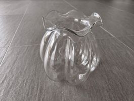 Glasi Hergiswil Vase Corona 18x18cm - kaum gebraucht