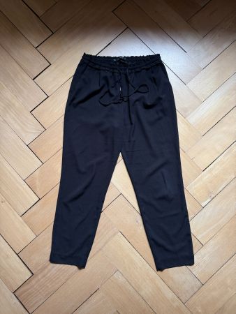 ZARA - Hose schwarz fliessend M