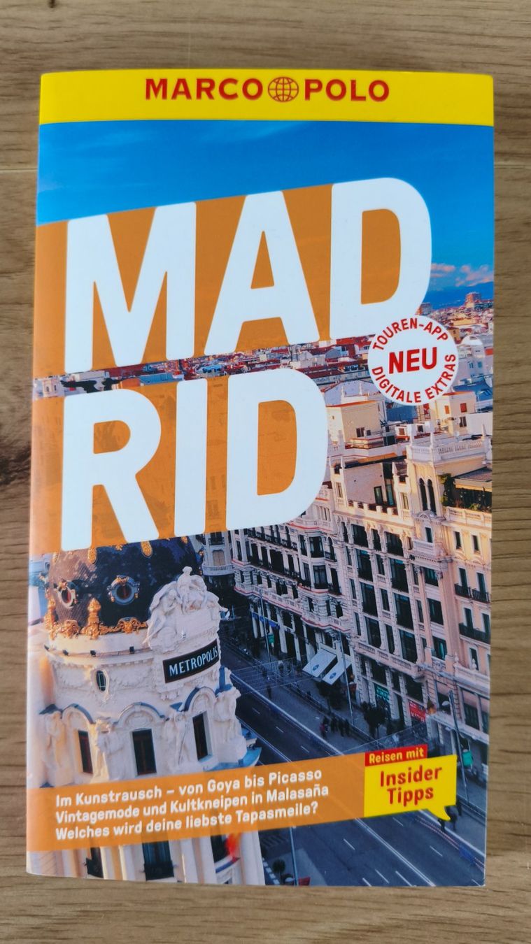 Libri: Madrid Reiseführer Marco Polo – Usato da Schaffhausen venduto da philscardstore