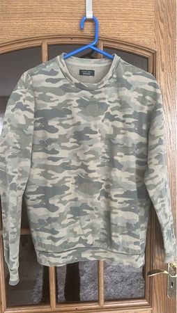 Felpa camouflage Zara uomo- Taglia M-