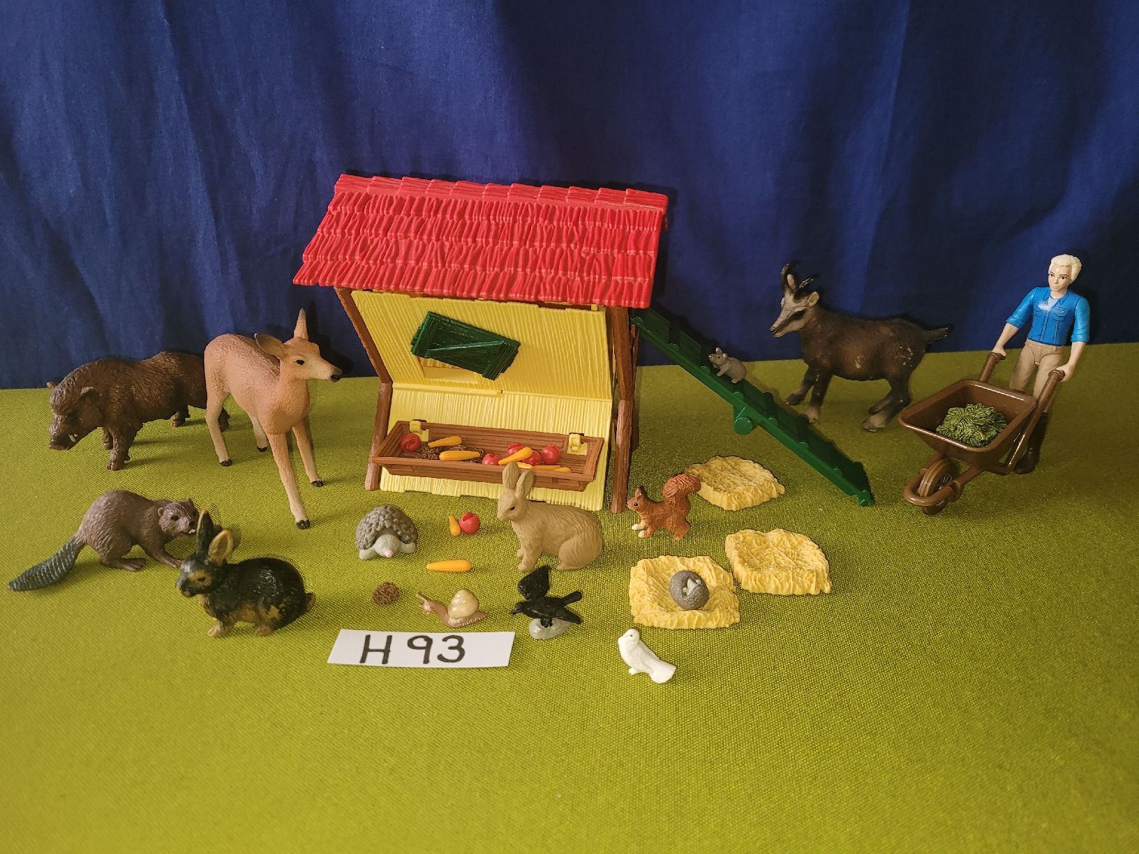 Schleich Giocattoli: Schleich Waldtiere,Futterstation H93 – Usato da Aarberg venduto da Fink010