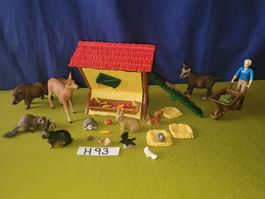Schleich Waldtiere,Futterstation H93