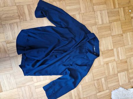 Uniqlo Damenbluse Navy Blau