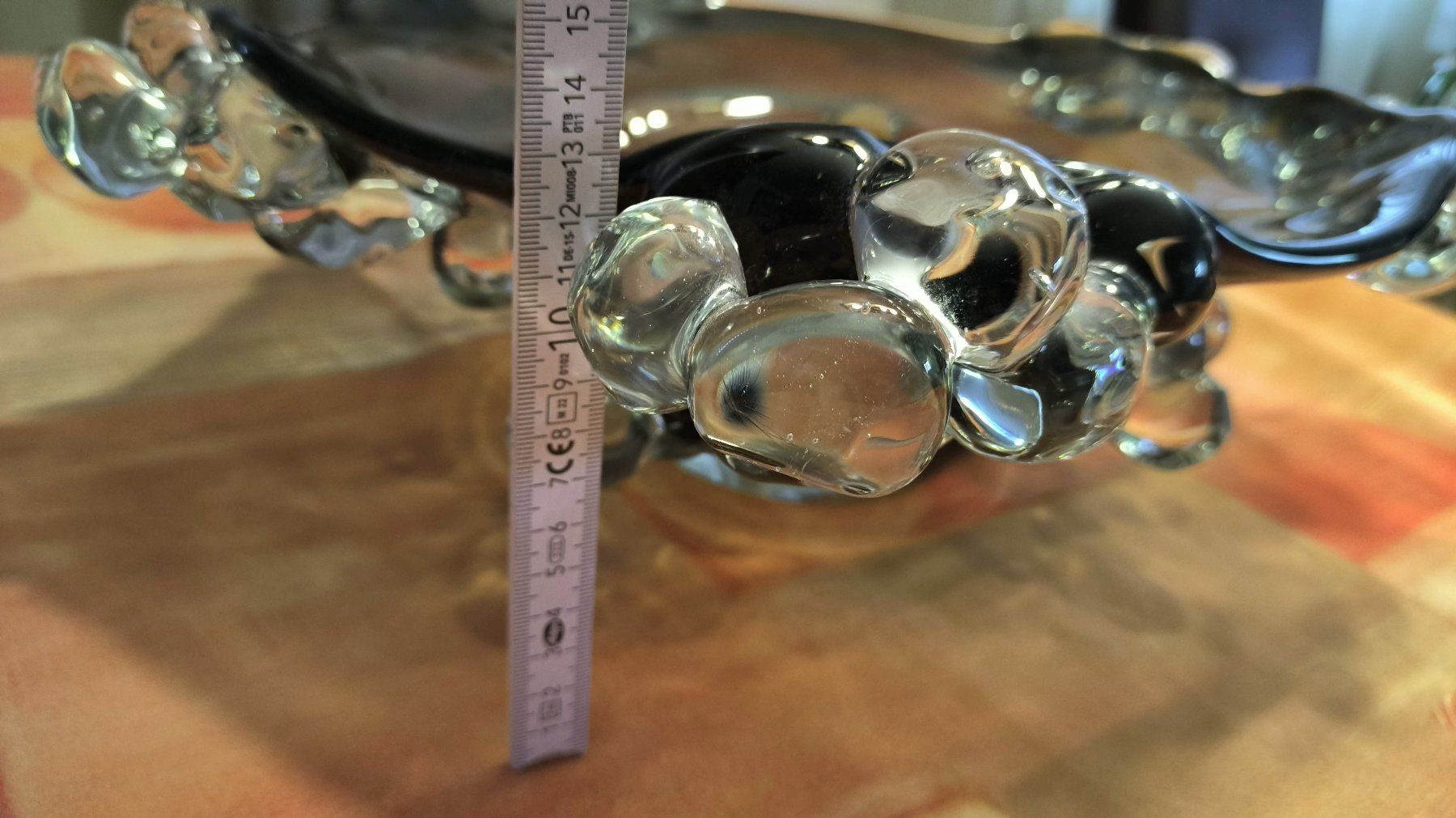 Ciotole: Design Glasschale smoke/clear bubbles – Nuovo (secondo la descrizione) da Langnau am Albis venduto da tfpred 2